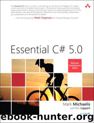 Essential C# 5.0 by Mark Michaelis & Eric Lippert