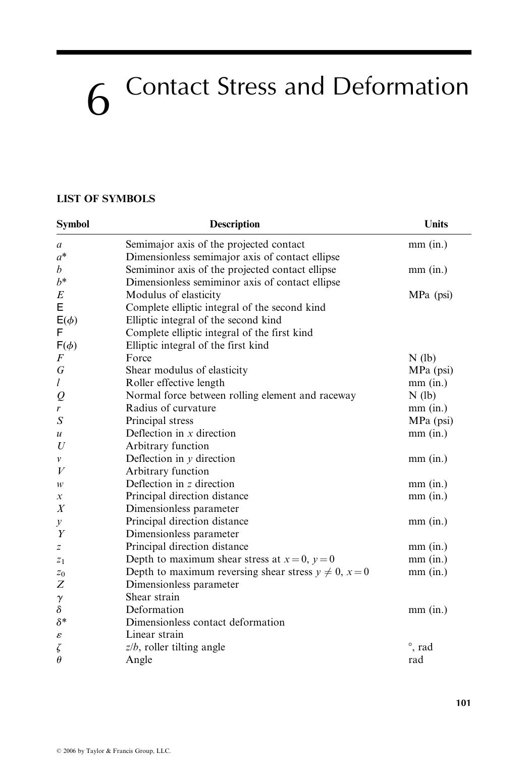 Essential Concepts of Bearing Technology by Unknown