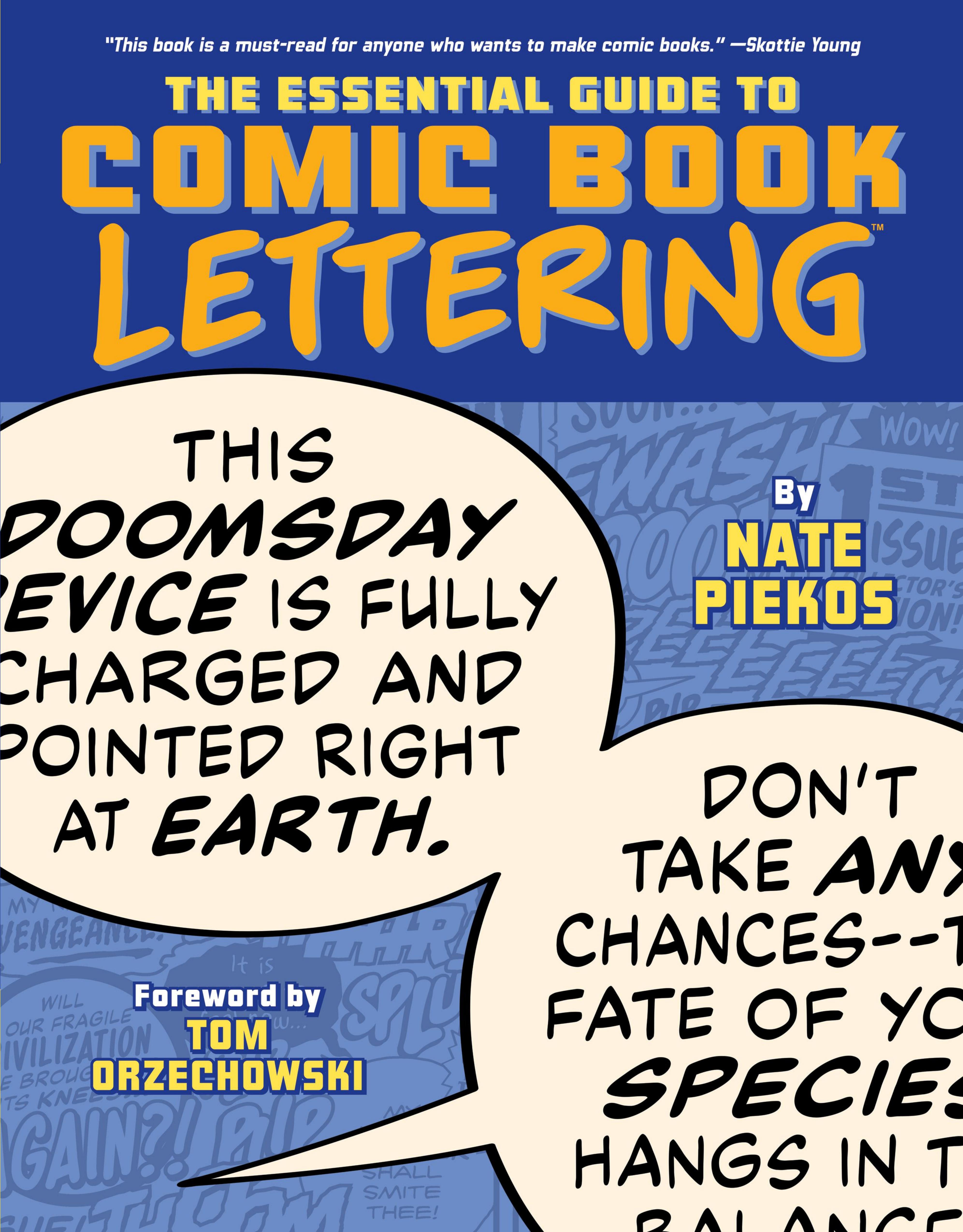 Essential Guide to Comic Book Lettering by Nate Piekos