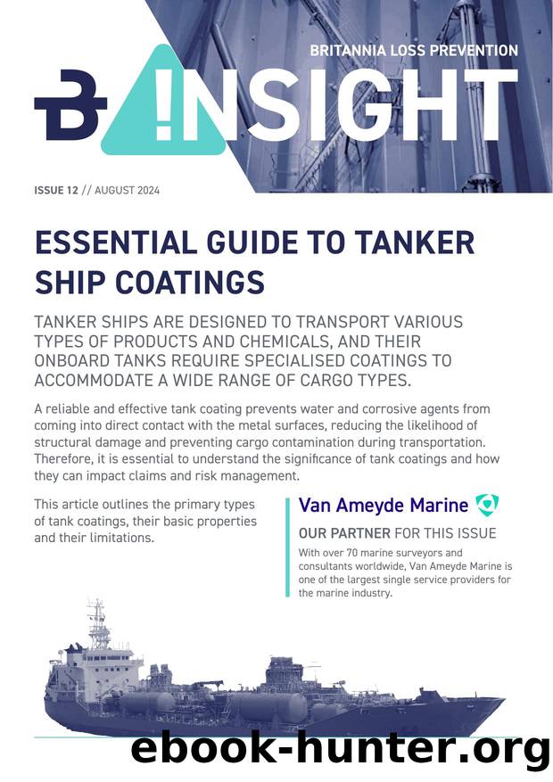 Essential Guide to Tanker Ship Coatings - Types, Maintenance, and Best Practices by Britannia P&&I