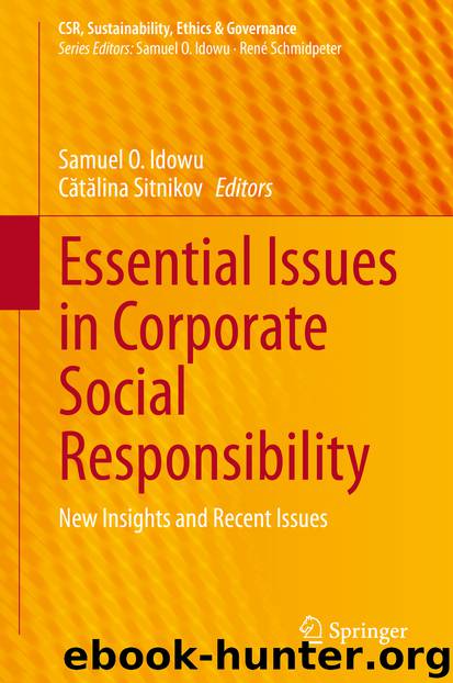 Essential Issues in Corporate Social Responsibility by Unknown