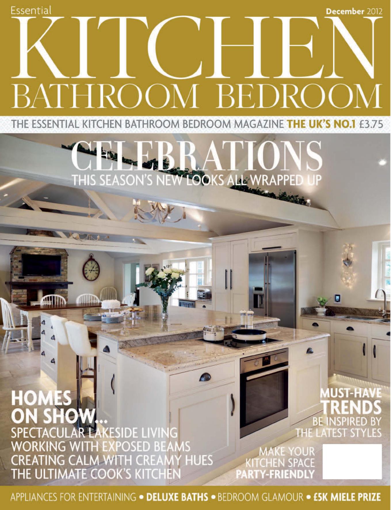 Essential Kitchen Bathroom Bedroom Magazine December 2012 by Unknow