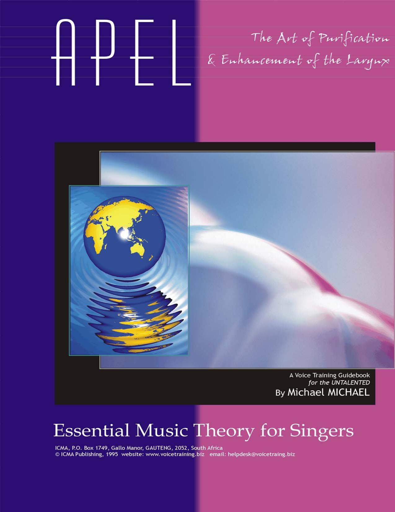 Essential Music Theory for Singers by Michael Michael