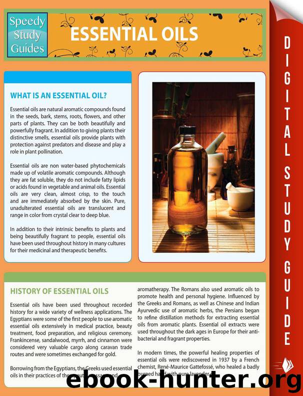 Essential Oils (Speedy Study Guides) by Publishing Speedy