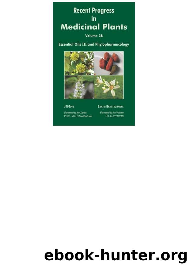 Essential Oils by J. N. Govil & Sanjib Bhattacharya