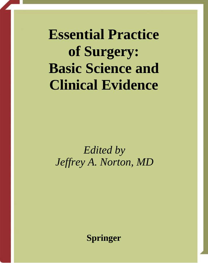 Essential Practice of Surgery by unknow