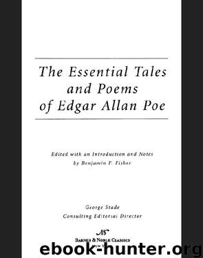 Essential Tales and Poems of Edgar Allan Poe (Barnes & Noble Classics Series) by Edgar Allan Poe