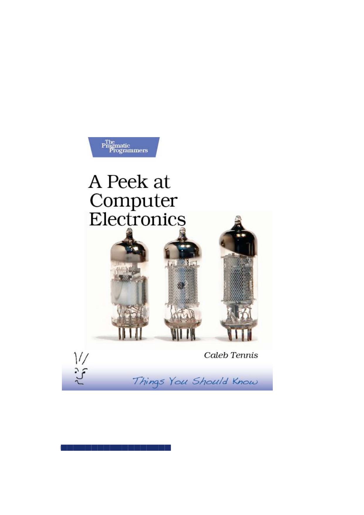 Essential electronics for software folk by Tennis C