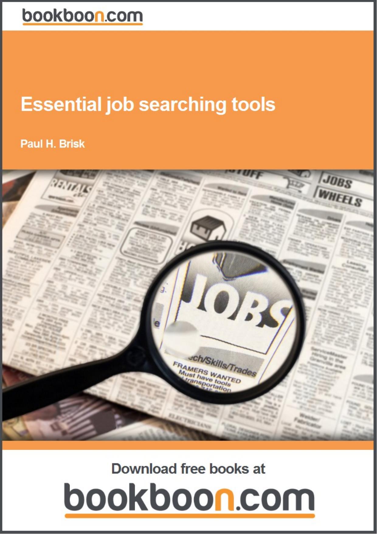 Essential job searching tools by Bookboon.com