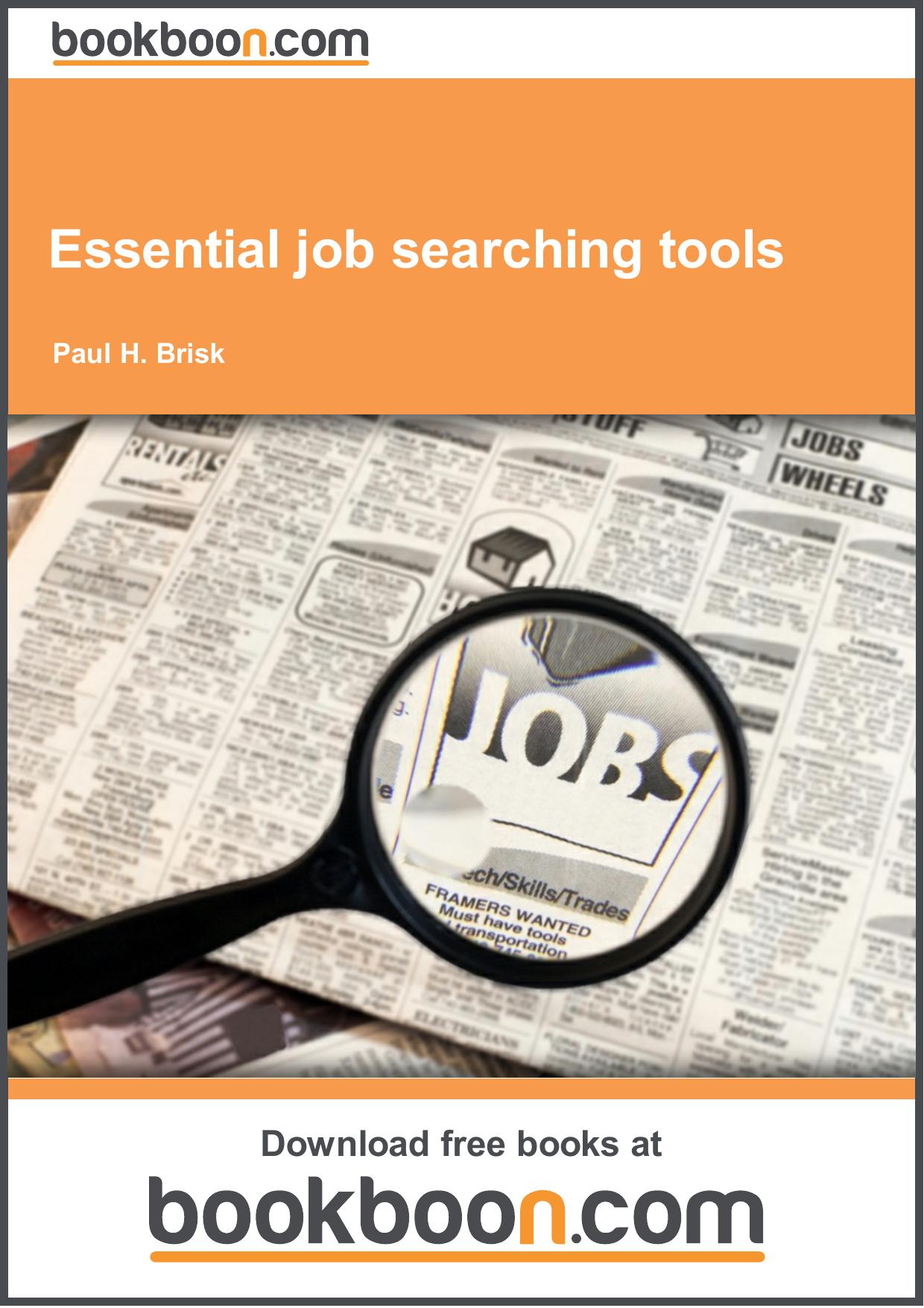 Essential job searching tools by Unknown