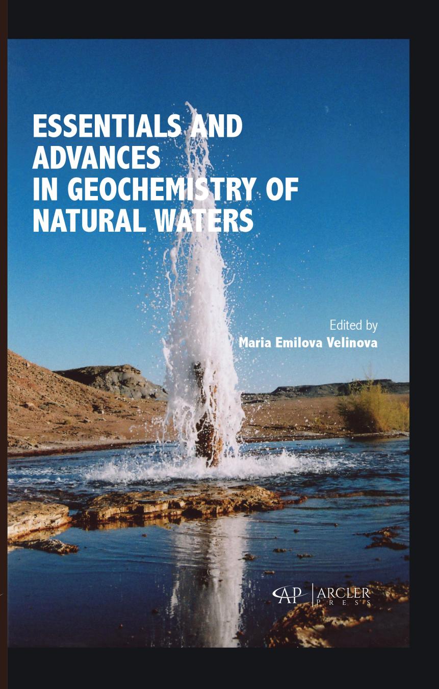 Essentials and Advances in Geochemistry of Natural Waters by Maria Emilova Velinova;