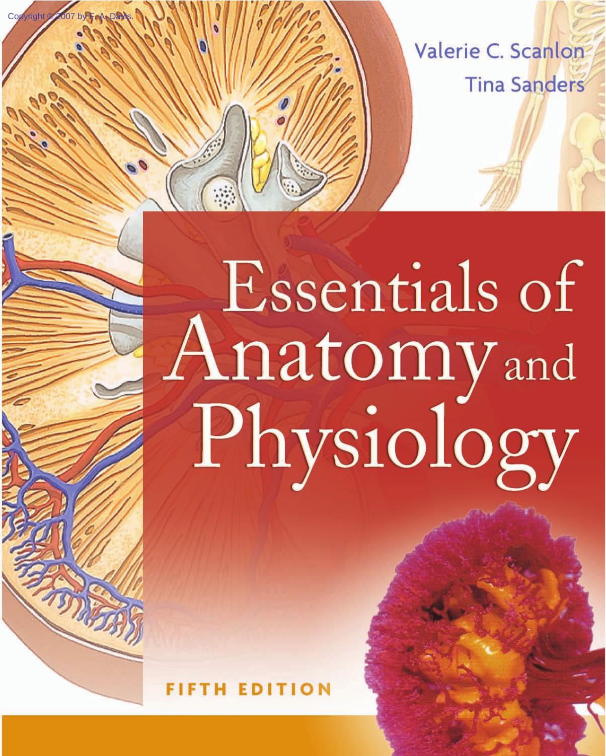 Essentials of Anatomy and Physiology by Tina Sanders Dr Valerie Scanlon