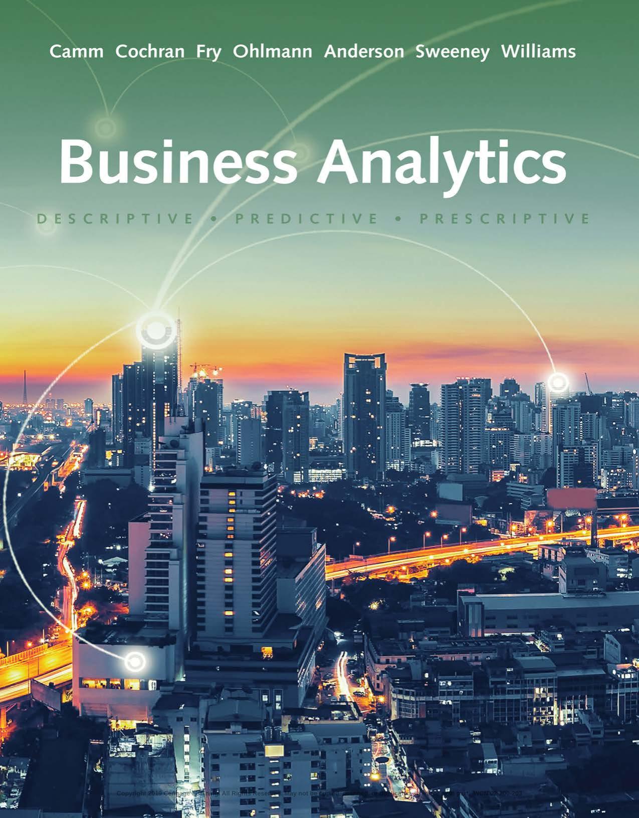 Essentials of Business Analytics by Jeffrey D. Camm