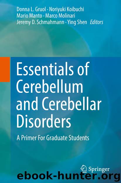 Essentials of Cerebellum and Cerebellar Disorders by Donna L. Gruol Noriyuki Koibuchi Mario Manto Marco Molinari Jeremy D. Schmahmann & Ying Shen