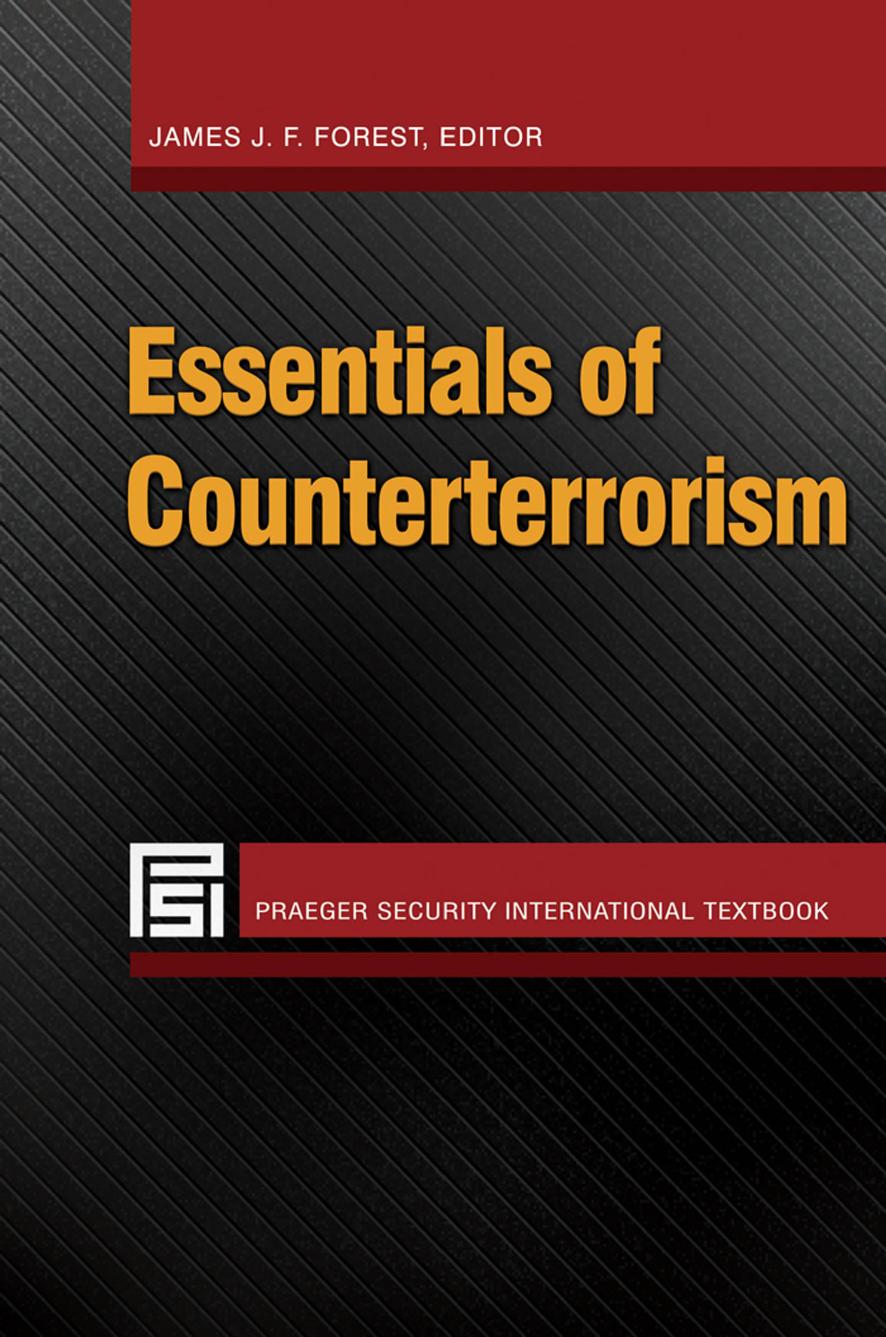 Essentials of Counterterrorism by James J. F. Forest