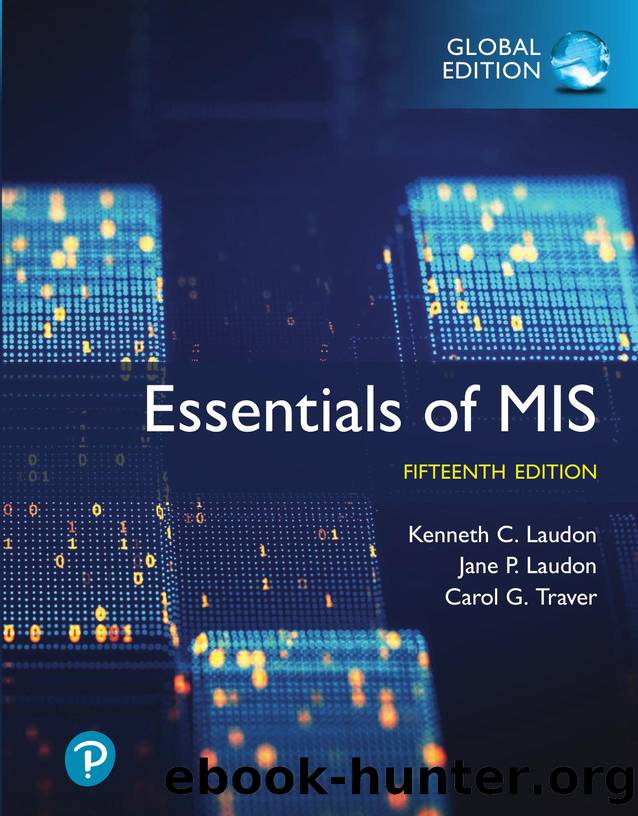 Essentials of MIS by Kenneth Laudon Jane Laudon