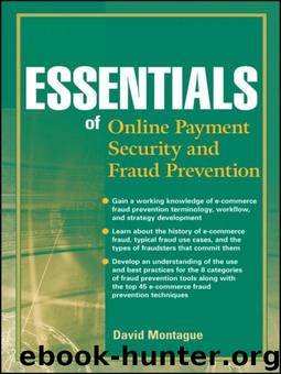 Essentials of Online payment Security and Fraud Prevention (Essentials Series) by Montague David A