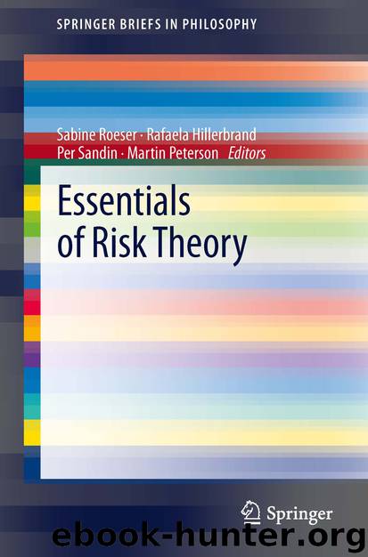 Essentials of Risk Theory by Sabine Roeser Rafaela Hillerbrand Per Sandin & Martin Peterson
