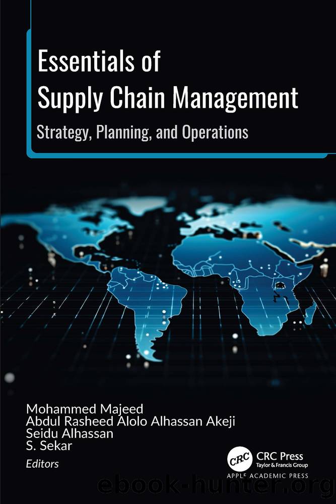 Essentials of Supply Chain Management Strategy, Planning and Operations First Edition by Unknown