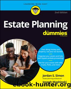 Estate Planning For Dummies by Jordan S. Simon & Joseph Mashinski