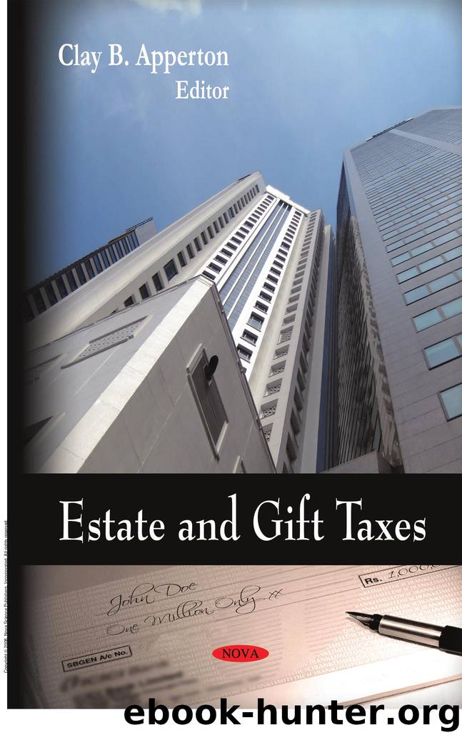 Estate and Gift Taxes by Clay B. Apperton