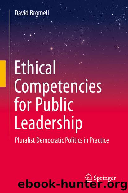 Ethical Competencies for Public Leadership by David Bromell