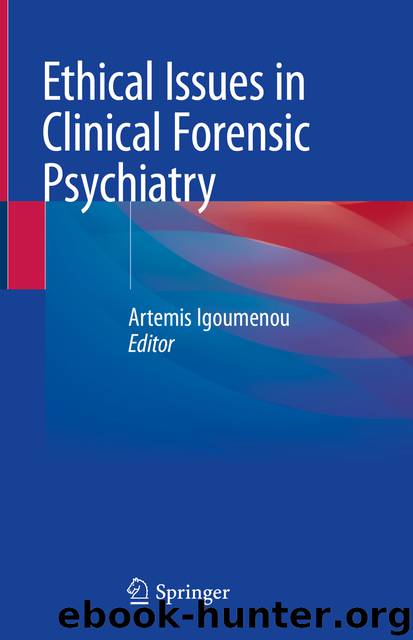Ethical Issues in Clinical Forensic Psychiatry by Unknown