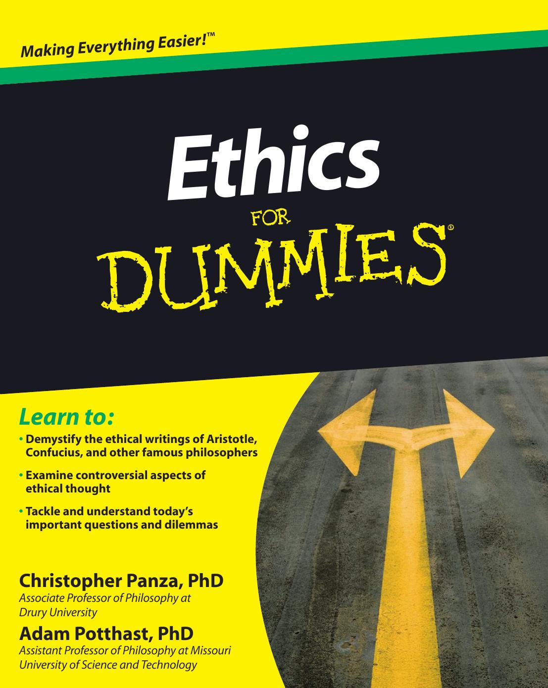 Ethics For Dummies by Christopher Panza Adam Potthast