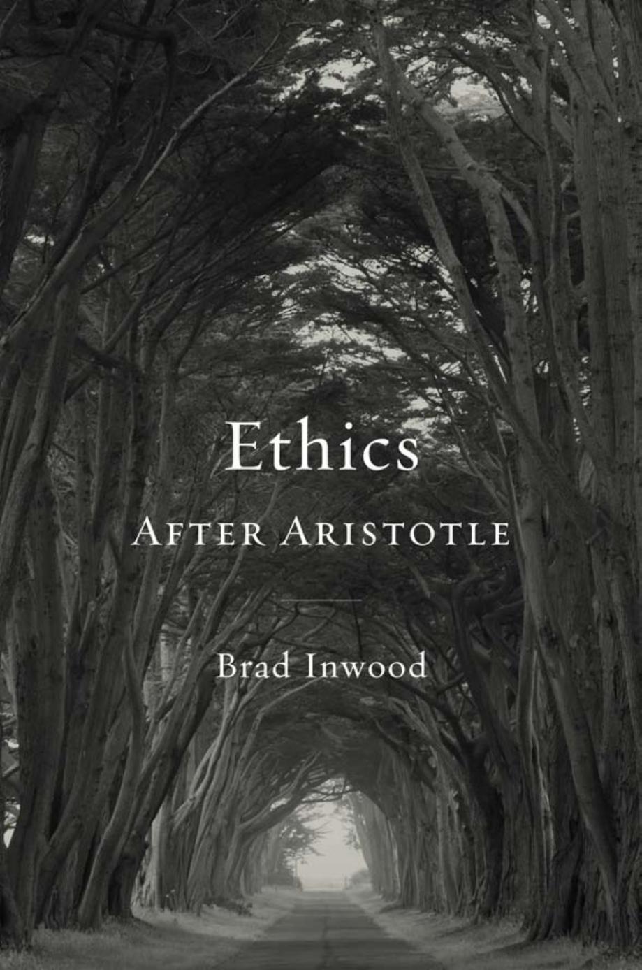 Ethics after Aristotle by Brad Inwood