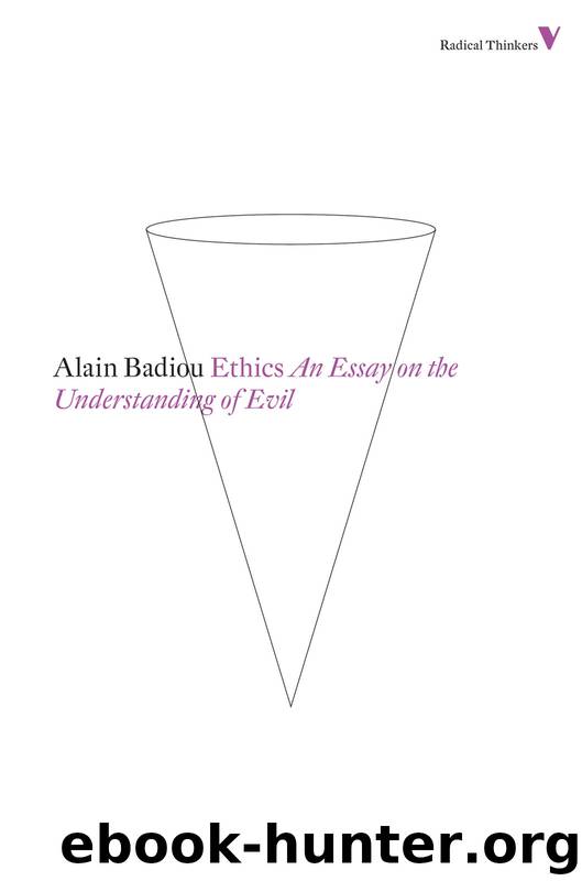 Ethics by Alain Badiou