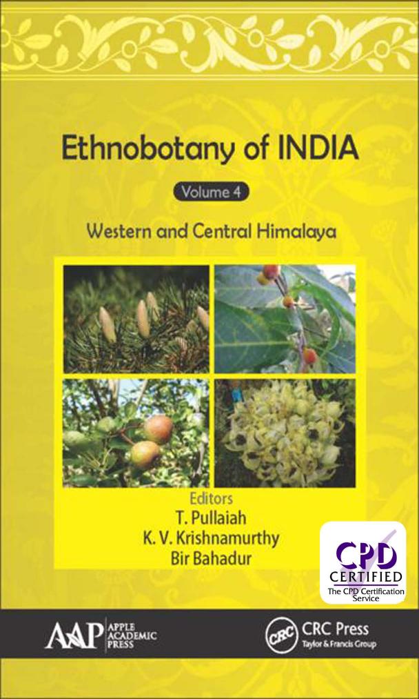 Ethnobotany of India VOL4 Western and Central Himalayas by Bahadur Bir;Krishnamurthy K. V.;Pullaiah T