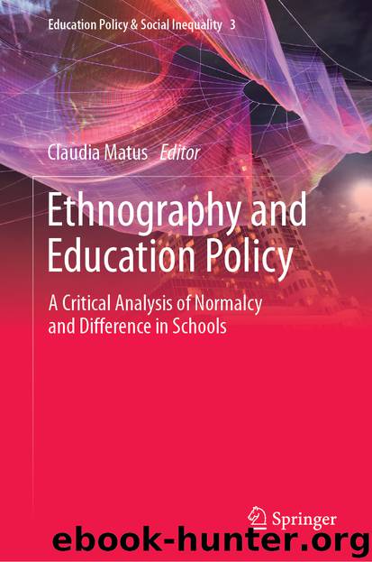 Ethnography and Education Policy by Claudia Matus