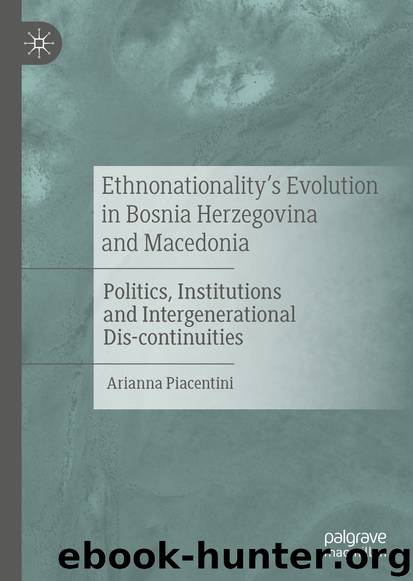 Ethnonationality’s Evolution in Bosnia Herzegovina and Macedonia by Arianna Piacentini
