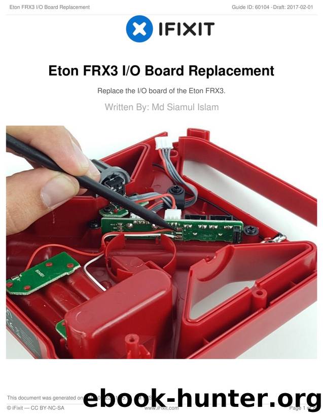Eton FRX3 IO Board Replacement by Unknown