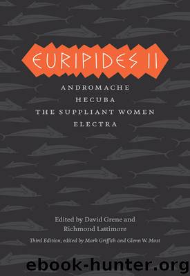 Euripides II: The Complete Greek Tragedies, Third Edition by David Grene & Richmond Lattimore