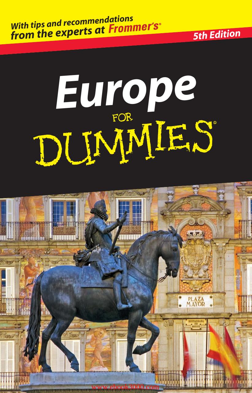 Europe For Dummies by Unknow
