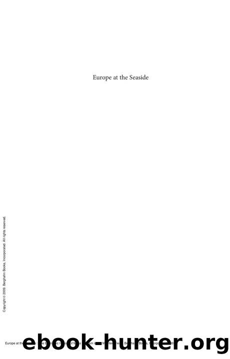 Europe at the Seaside : The Economic History of Mass Tourism in the Mediterranean by Luciano Segreto; Carles Manera; Manfred Pohl