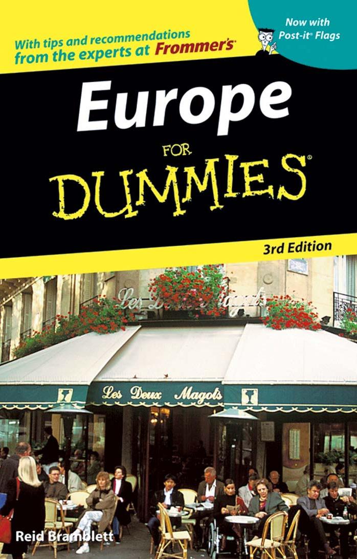 Europe for Dummies by Reid Bramblett