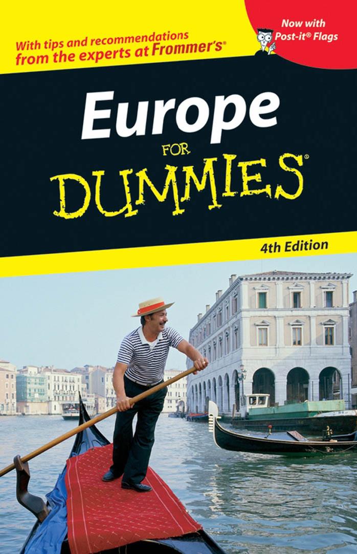 Europe for dummies, 4th edition by unknow