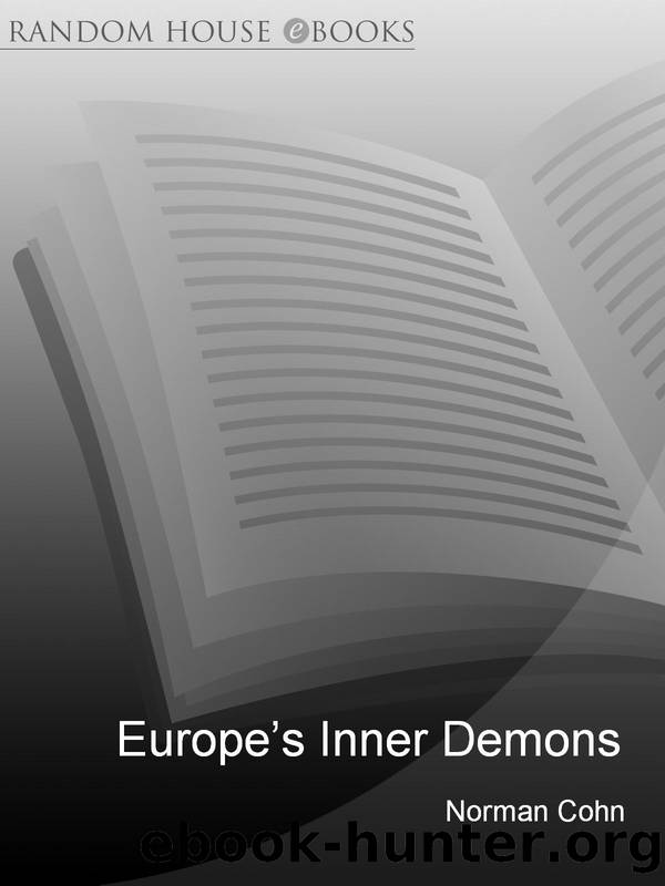 Europe's Inner Demons by Norman Cohn