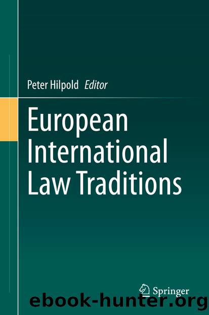 European International Law Traditions by Unknown