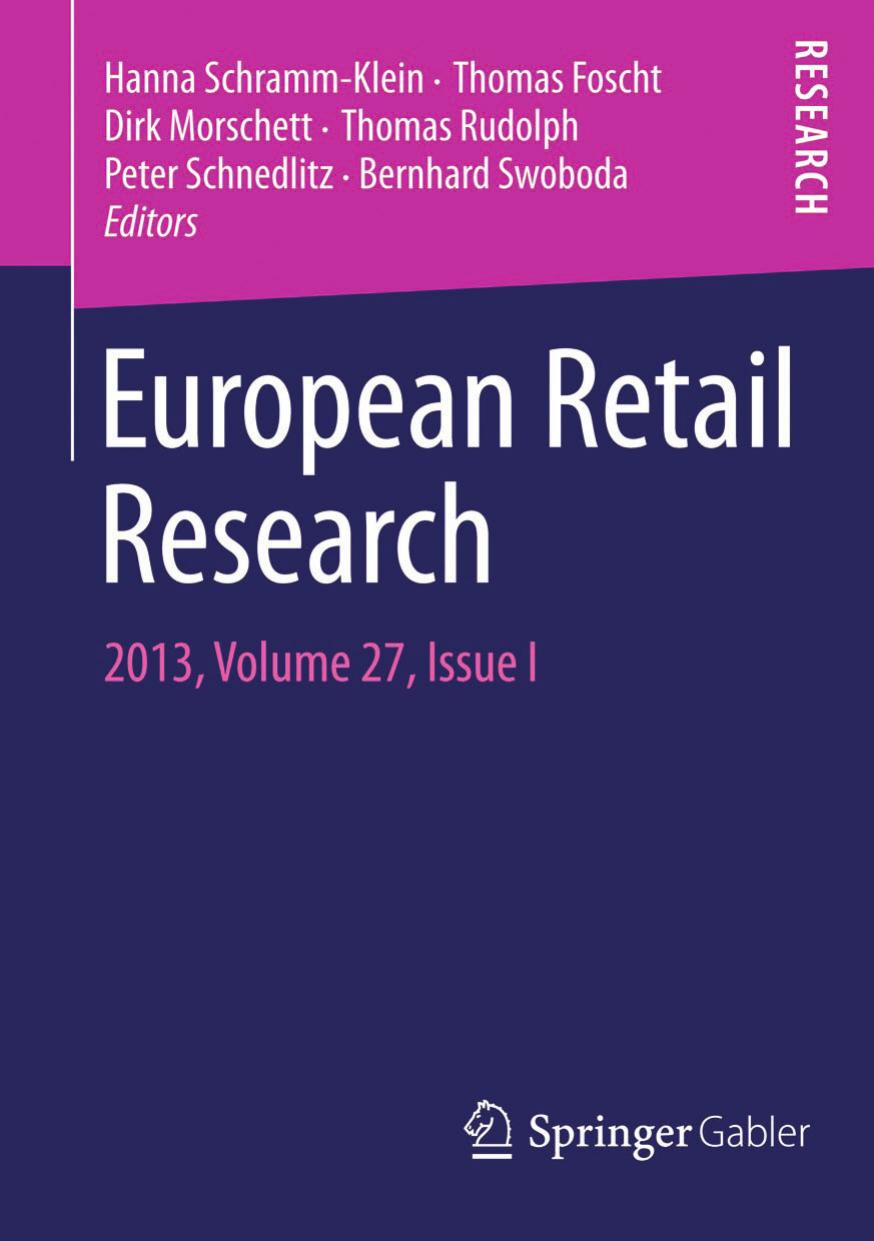 European Retail Research: 2013, Volume 27, Issue I by unknow