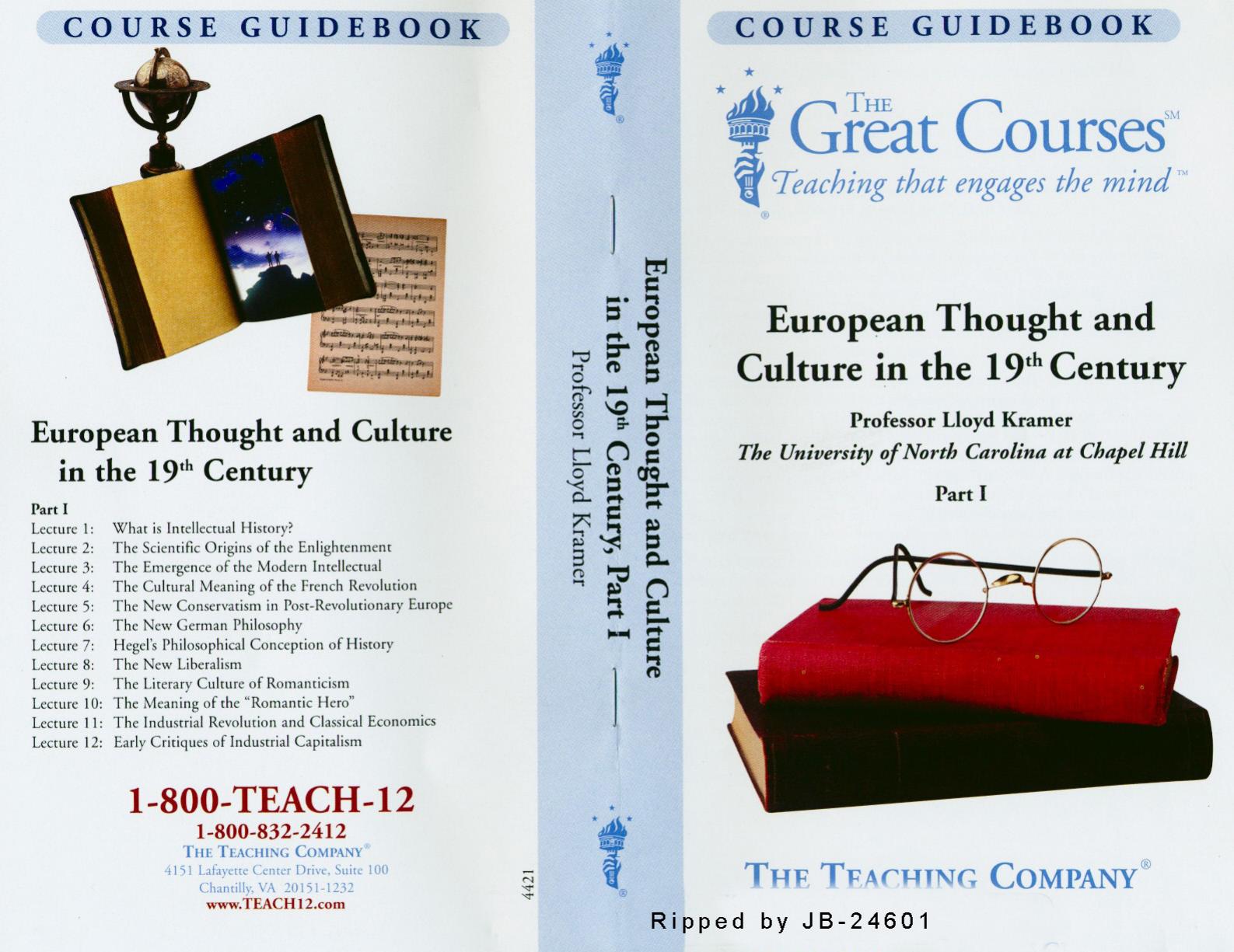 European Thought and Culture in the 19th Century, I -- 40 by Unknown