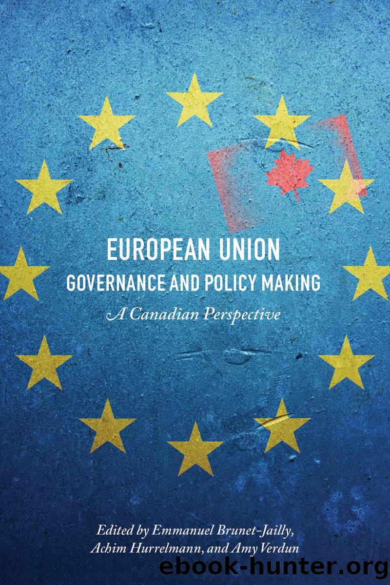 European Union Governance and Policy-making by Brunet-Jailly Emmanuel;Hurrelmann Achim.;Verdun Amy;