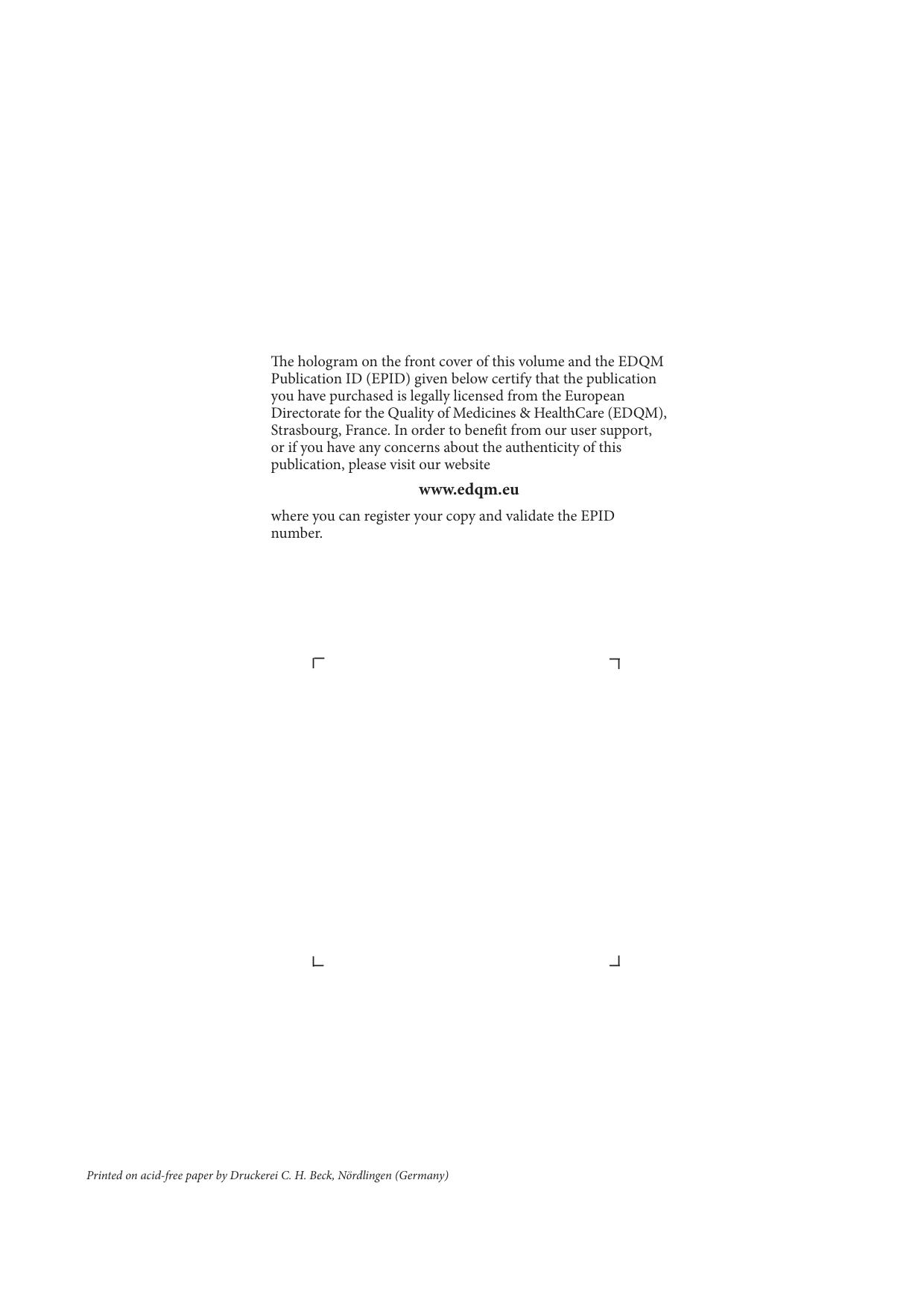 European pharmacopoeia by Marianne Ek