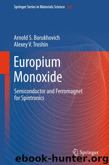 Europium Monoxide by Arnold S. Borukhovich & Alexey V. Troshin