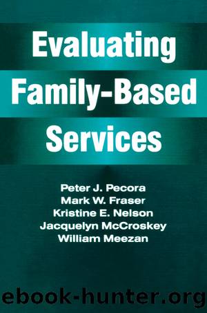 Evaluating Family-Based Services by Jacquelyn McCroskey