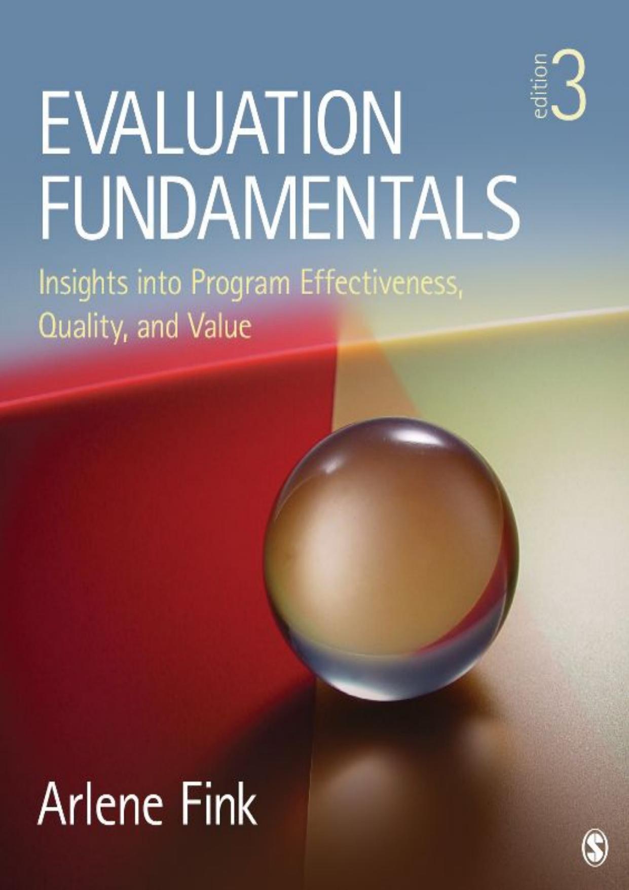 Evaluation Fundamentals by Arlene G. Fink