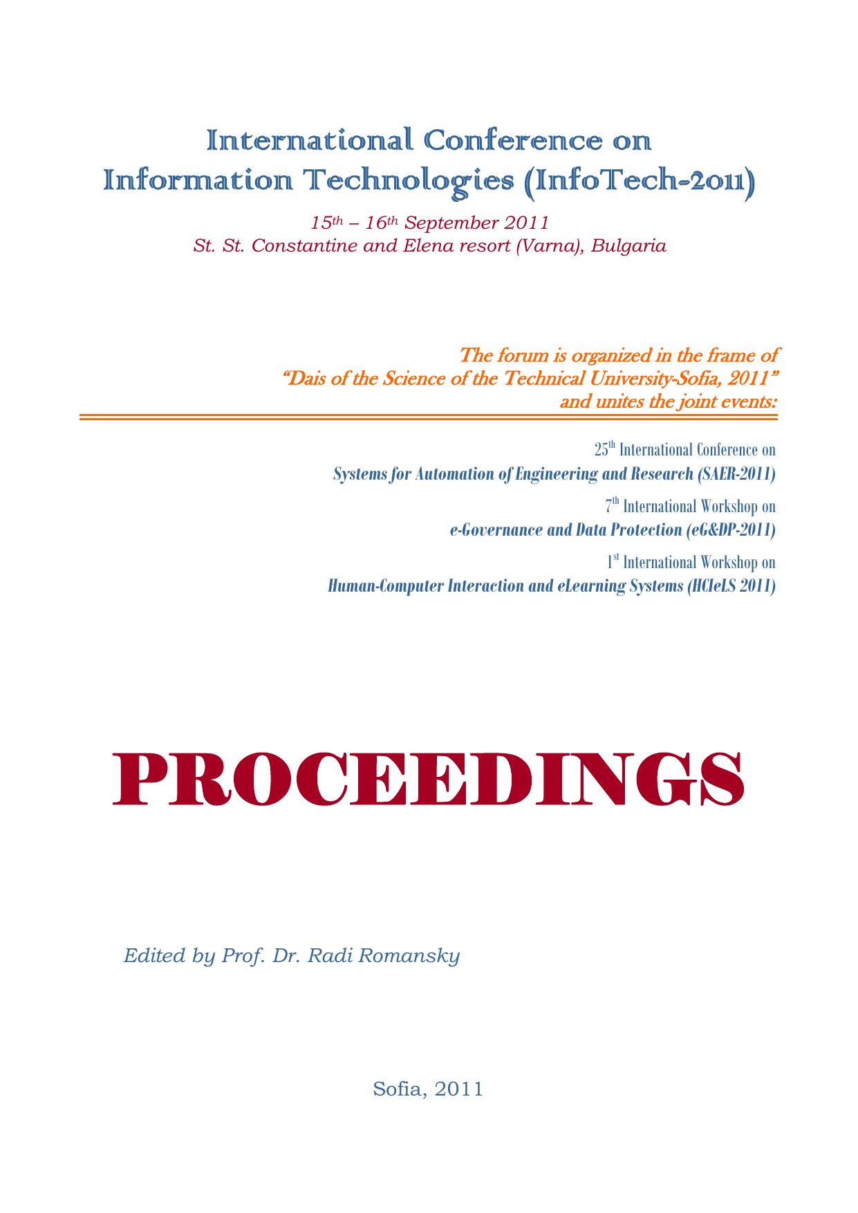 Evaluation of Characteristic Parameters of Dynamic Models by Yankov K
