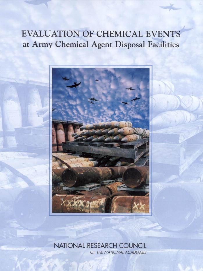Evaluation of Chemical Events at Army Chemical Agent Disposal Facilities by unknow